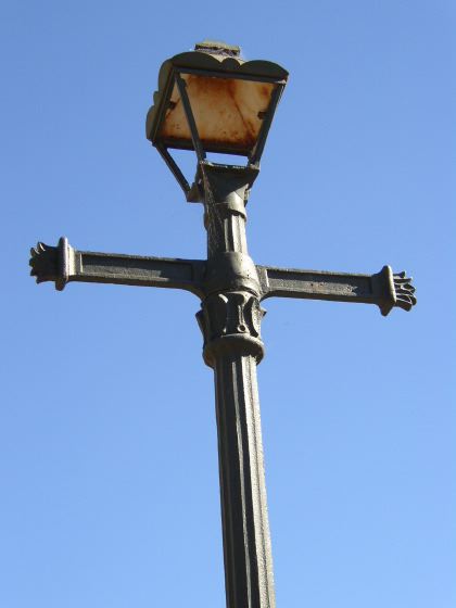 lamp post, Kyneton
